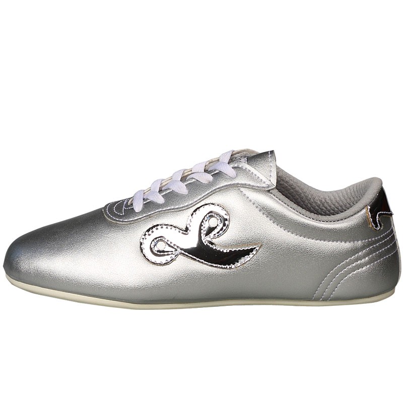 Silvery Kungfu Shoes